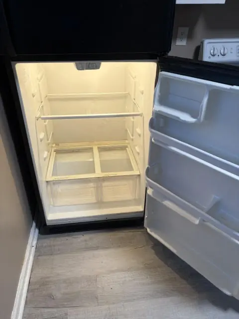 After: Refrigerator clean-out on a turnover, by The Tenant Turn